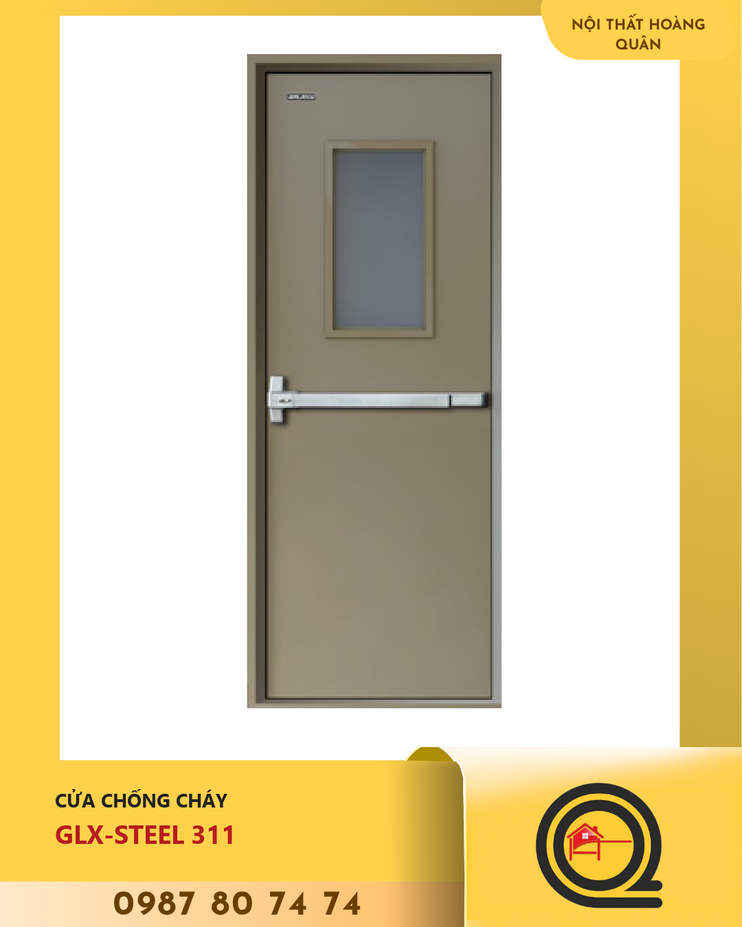 Cửa Chống Cháy GLX-STEEL 311